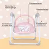OYAJIA Babyschaukel Babywippe mit Spielbogen Spielzeugen 5 Produktbild-Vorschau 11
