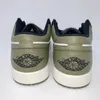 Nike Air Jordan 1 Low 'Olive Green' Black Sneaker Herren Produktbild-Vorschau 6