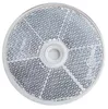 Okrúhla odrazka, priemer 60 mm, biely s otvorom Náhľad obrázku produktu 1