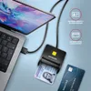 AXAGON Kompaktowy biurkowy czytnik kart stykowych USB Podgląd zdjęcia produktu 2