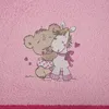 Baby43 Asciugamano per bambini 50x90 cm rosa Anteprima dell’immagine prodotto 3