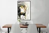 MuchoWow® MuchoWow® Gerahmtes Poster Rauch - Löwe - Produktbild-Vorschau 2