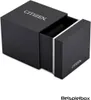 A black Citizen watch box with a drawer partially pulled out. Podgląd zdjęcia produktu