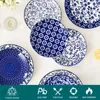 Vancasso Ensemble de 6 assiettes en porcelaine, Assiette à Voir les images du produit 4