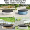 WOLTU Poolplane aus 200 g/m² PE, Pool Abdeckplane mit Ösen Produktbild-Vorschau 2