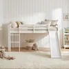 Homestyle4u Hochbett 90x200 mit Rutsche und Lattenrost Produktbild-Vorschau 14
