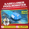 HECHT Poolroboter Bluesea 85 | 1-Klick-Bedienung | 110 min Produktbild-Vorschau 2