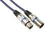 HQ-Power DMX Kabel 10m, XLR männlich-weiblich, vergoldete Produktbild-Vorschau 1