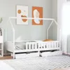 vidaXL Lit d'enfant avec tiroirs 90x200 cm pin massif Voir les images du produit 2