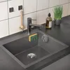 METALTEX držiak na hubky INOX čierny samolepiaci / držiak Náhľad obrázku produktu 3