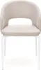 Halmar Esszimmerstuhl K486 - beige / weiß Produktbild-Vorschau 5