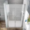 100x195cmPendeltür Nischentür Duschabtrennung Schwingtür Produktbild-Vorschau 5