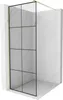 Mexen Kioto Duschwand 80 x 200 cm, Transparent/Schwarzes Produktbild-Vorschau 1