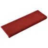 vidaXL Stufenmatten 15 Stk. 65x21x4 cm Rot Rechteckiger Produktbild-Vorschau 1