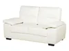 BELIANI 5-Sitzer Sofa Set Cremeweiß Kunstleder Breite Produktbild-Vorschau 6