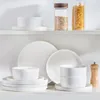 MALACASA, 12 pcs. vaisselle en porcelaine service combiné Voir les images du produit 8