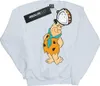 The Flintstones - Sweatshirt für Damen BI17400 (S) (Weiß) Produktbild-Vorschau 1