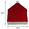 Novaliv Weihnachten Stuhlhussen 6er Set I Rot I Produktbild-Vorschau 3