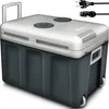 tillvex Kühlbox elektrisch 40L Grau mit Rollen | Produktbild-Vorschau 1