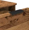 vidaXL Příborník vzhled starého dřeva 30x30x70 cm materiál Náhled obrázku produktu 7