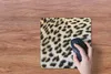 MuchoWow® Mauspad Mousepad Nahaufnahme Mantel Leopard 30x30 Produktbild-Vorschau 3