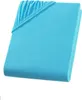 Spannbettlaken 180x200 cm - 200x220 cm - Türkis Blau - Produktbild-Vorschau 1