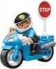 LEGO 10900 DUPLO Polizeimotorrad, Polizei Spielzeug ab 2 Produktbild-Vorschau 11