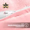 Kuscheli® Teddy Plüsch Bettwäsche 135x200, Sterne Produktbild-Vorschau 4