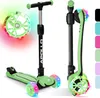 Apollo Kinderscooter KidsPro4 LED Roller -Grün Produktbild-Vorschau 1