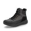 Rieker Herren Schnürstiefel grau/schwarz, Herren:44 EU Produktbild-Vorschau 2