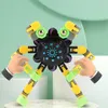 4er Set Transformierbare Fidget Spinner – Stressabbau Produktbild-Vorschau 5