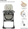 Kinderkraft TUMMIE 2-in-1 Fütterungsstuhl - klappbar - Produktbild-Vorschau 9