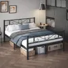 A bedroom scene with a bed, storage units, and decor. Produktbild-Vorschau