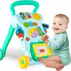 Malplay Lauflernwagen Kinderwagen mit Pendelbrett Tasten Produktbild-Vorschau 12