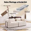 Modulares Sofa 2-Sitzer Cord,Klappbar & Ausziehbar als Produktbild-Vorschau 8