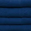 4er PACK Handtücher 50x100 cm 100% Baumwolle, Farbe: Blau Produktbild-Vorschau 4