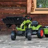 Tracteur à pédales FALK Claas chargeur + remorque 2 - 5 ans Voir les images du produit 17