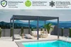Deluxe Pavillon Terrassenüberdachung Alu 3,6 x 5,3 M Produktbild-Vorschau 9