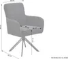 byLIVING Stuhl 2-er Set TINO / Bezug Webstoff-Mikrofaser in Produktbild-Vorschau 3