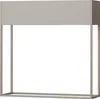 A product shot of a light gray planter box on a white background. Produktbild-Vorschau