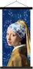 MuchoWow® Textilposter Mädchen mit Perlenohrring - Delfter Produktbild-Vorschau 1