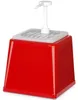 HENDI Distributeur de savon à pompe, 2.5L, Rouge, Voir les images du produit 2