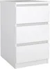 Commode NAIA Buffet Chevet pour boxspring Blanc brillant Voir les images du produit 1