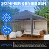 24MOVE® Pavillon Seitenteile 2er Set 2x3m mit Fenster & Produktbild-Vorschau 4