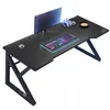 A gaming desk with a monitor, keyboard, mouse, and a small bowl of food. Náhled obrázku produktu
