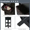 COSTWAY Table de nuit avec tiroir et 2 paniers de Voir les images du produit 4