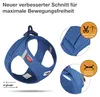 Vest Harness curli Clasp Air-Mesh Blue XL Produktbild-Vorschau 2