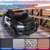 COSTWAY, detské elektrické auto, 12 V, model policajného Náhľad obrázku produktu 9