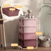 Komoda do dětského pokoje 4patrový organizér na hračky Náhled obrázku produktu 3