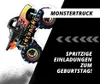 Friendly Fox Monstertruck Einladung, 12 Einladungskarten Produktbild-Vorschau 2